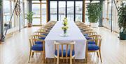 Meeting and event space at The Greenwich Yacht Club