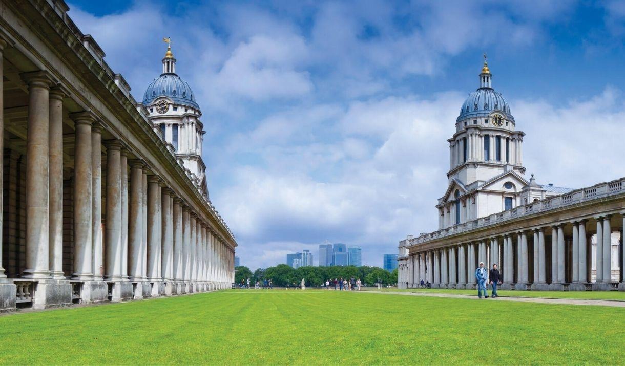 University of Greenwich campus at Old Royal Naval College.