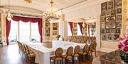 Meeting and event space in The Nelson Room at Trafalgar Tavern