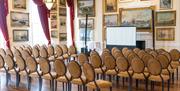 Event space in The Nelson Room at Trafalgar Tavern